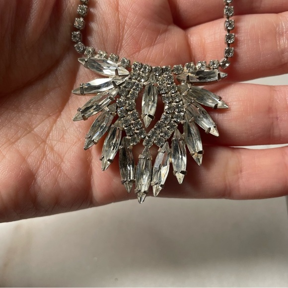 1920s style vintage necklace and earring jewelry  set - Picture 8 of 8